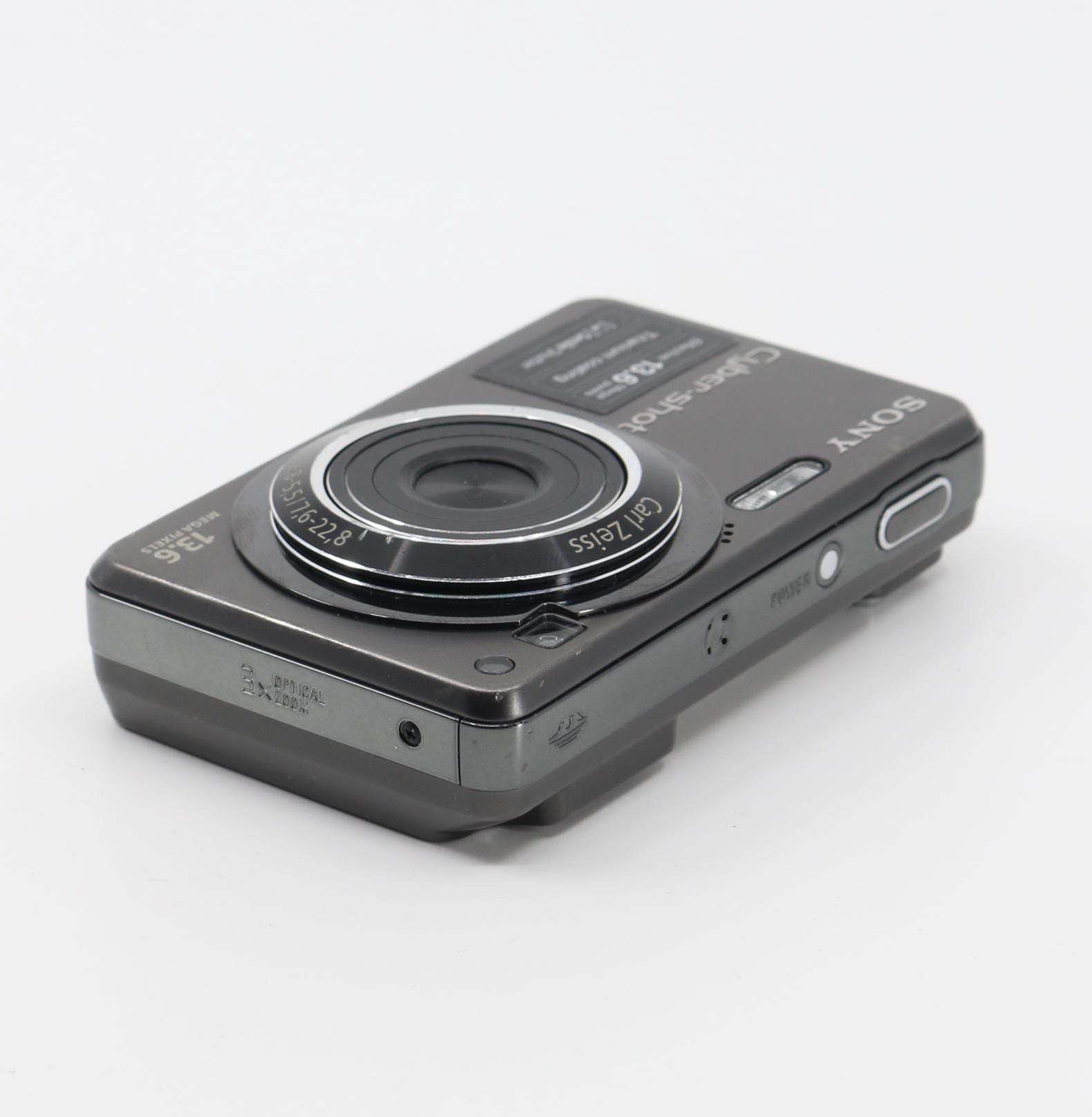 RARE Sony DSC-W300 Super Steadyshot Digital Camera Set Grey With