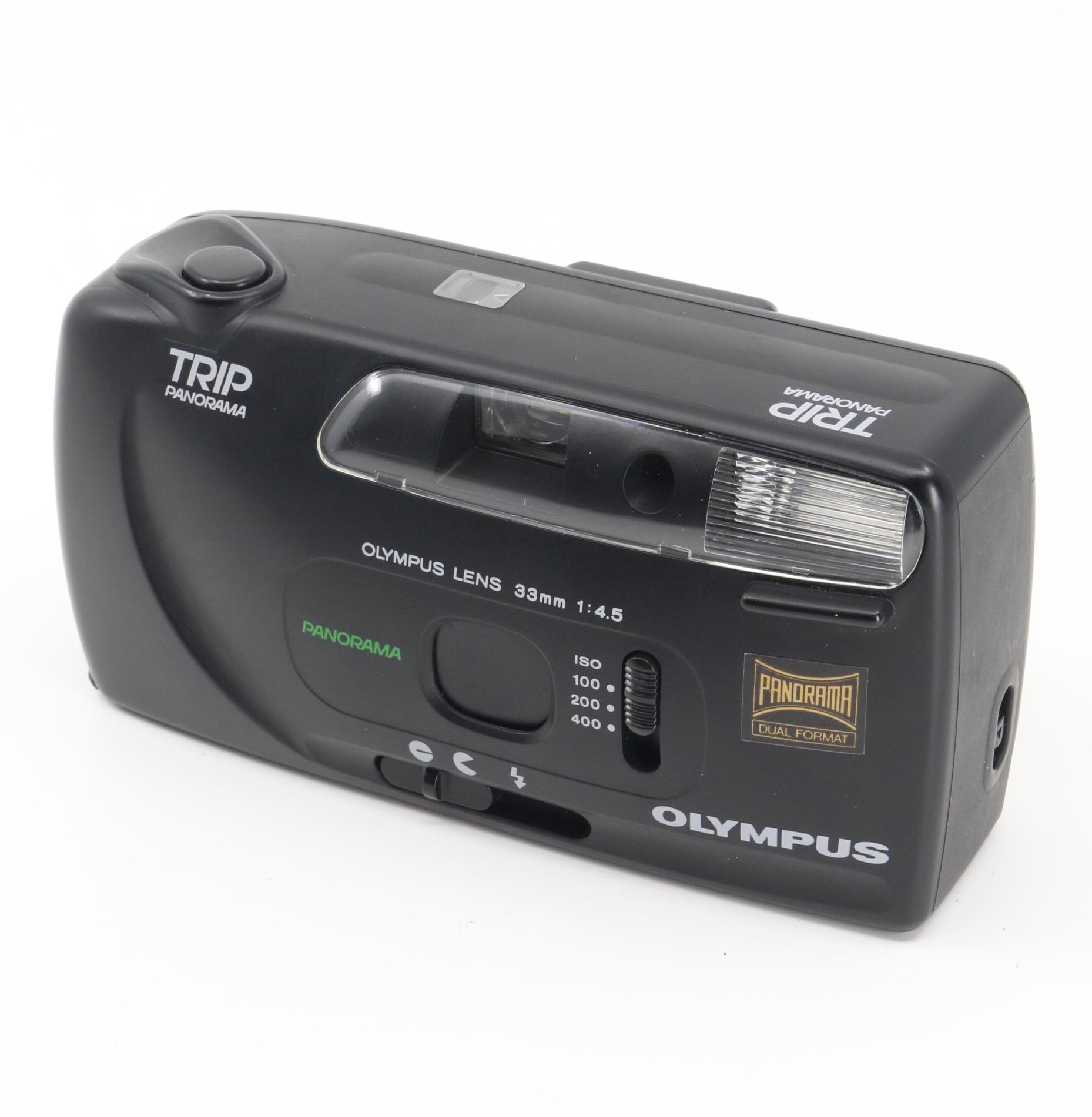 RARE Olympus Trip Panorama Vintage 35mm Film Camera With Strap and