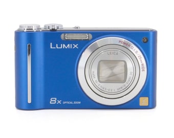MINT Panasonic Lumix DMC-ZX1 Blue Digital Camera (power Adapter