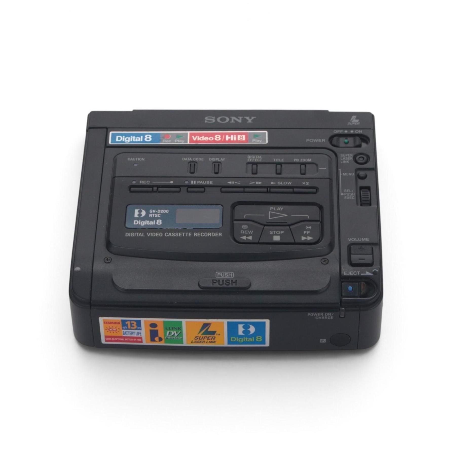 Sony GV-D200 NTSC Digital Video Cassette Recorder Digital8/hi8