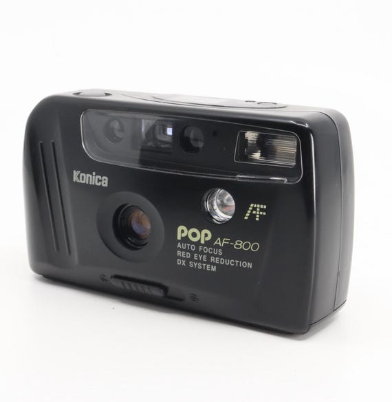 Konica POP AF-800 Autofocus Red-eye Reduction, DX 35mm Film Camera