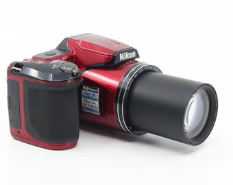 Boxed Nikon Coolpix L840 Red Digital Camera Set Sandisk 16GB