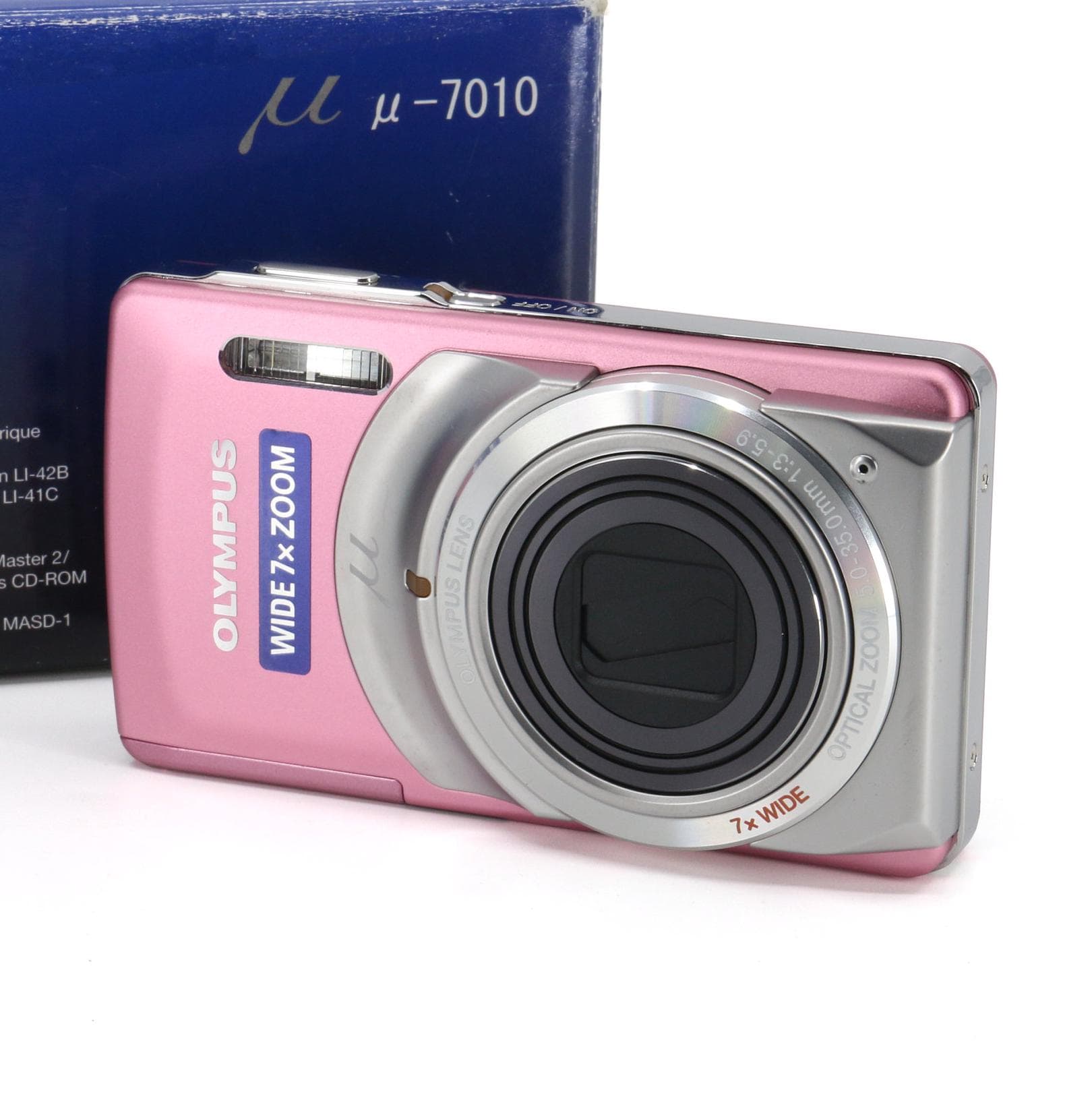 MINT Rare Olympus μ-7010 Mju Pink Digital Camera Set - Etsy