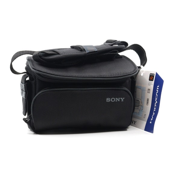 New Vintage Sony Camera Bag Case for Handycam, Cybershot and