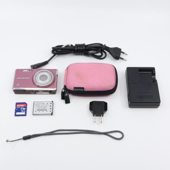 Buy MINT GIFT Olympus Fe-4030 Pink Digital Camera Set (american