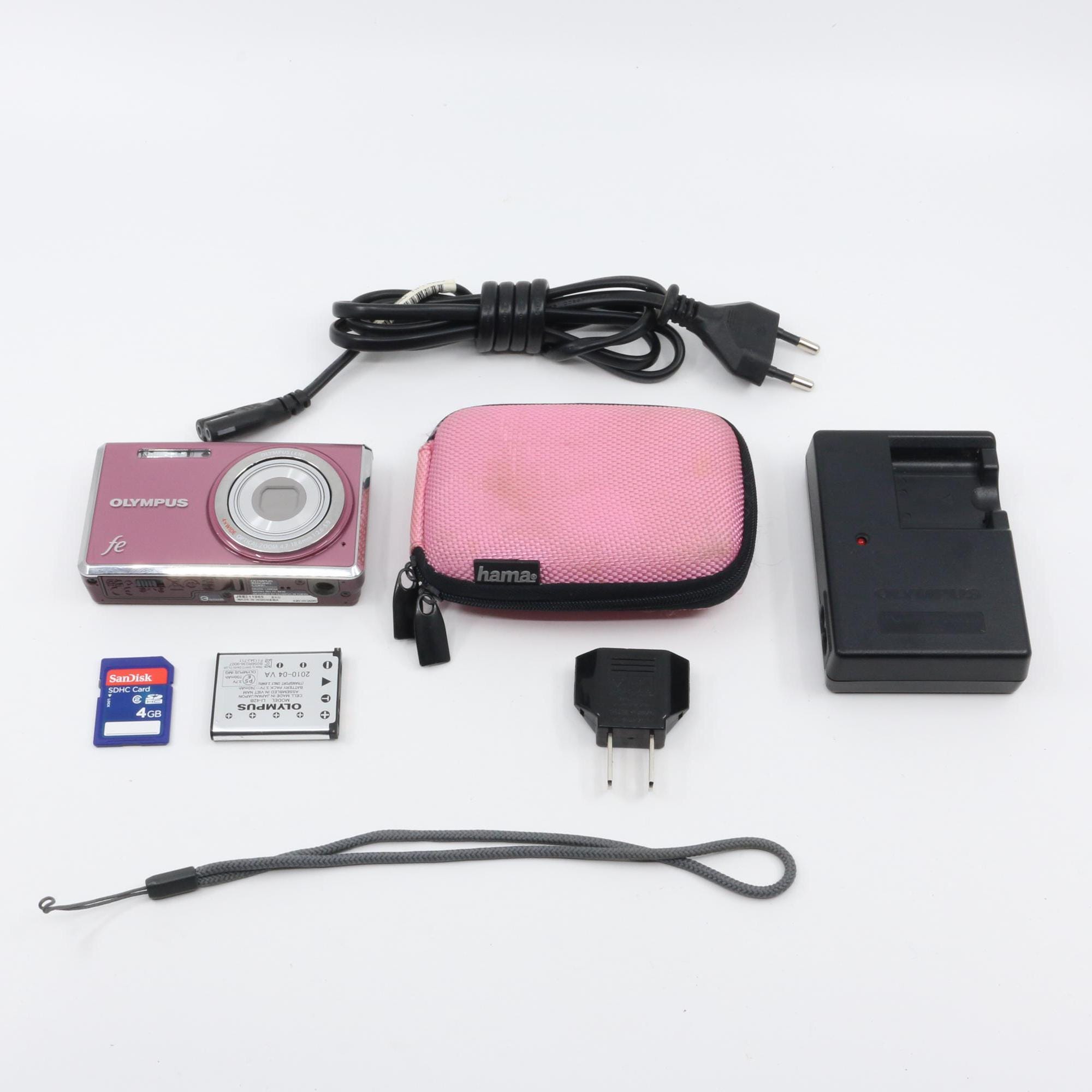 オリンパス Olympus FE-4030 ピンク 4x Wide バッテリー付き 
