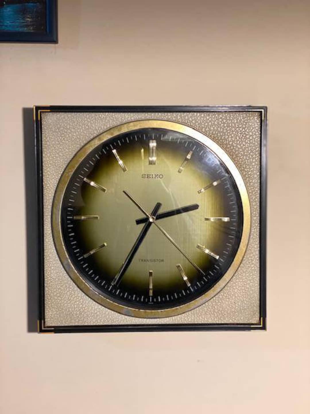 Extremely Rare Vintage Seiko Mantel Clock 