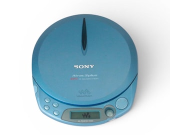 Sony CD Walkman D-NE511 Portable Player Blue
