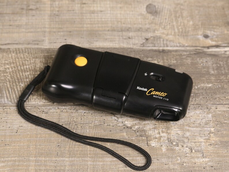 RARE Kodak Cameo 110 Motor Film Camera Flash Automatic Point Etsy