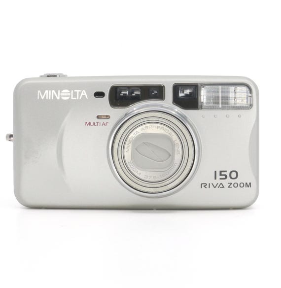フィルムカメラ Livita Minolta Riva Zoom 150 35mm Film Camera + Strap, Case - Etsy