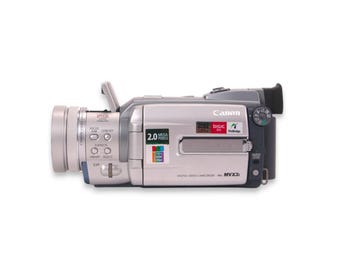 希少なフルセット Canon MVX3i ビデオカメラ MiniDV + SDカード PAL (電源アダプターは地域によって異なります: EU/AU/US/UK)