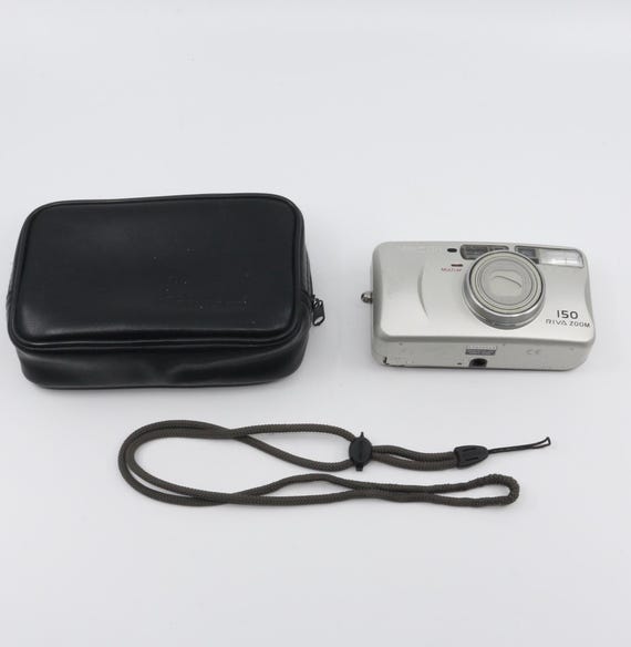 Minolta Riva Zoom 150 35mm Film Camera + Strap, Case - Etsy