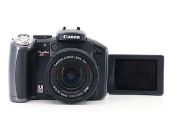 Canon Powershot S5IS Vintage Digital Camera With Memory Card