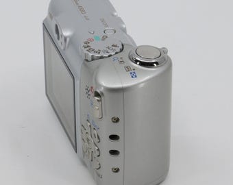 Canon Powershot A580 Aiaf Vintage Digital Camera Set With Case