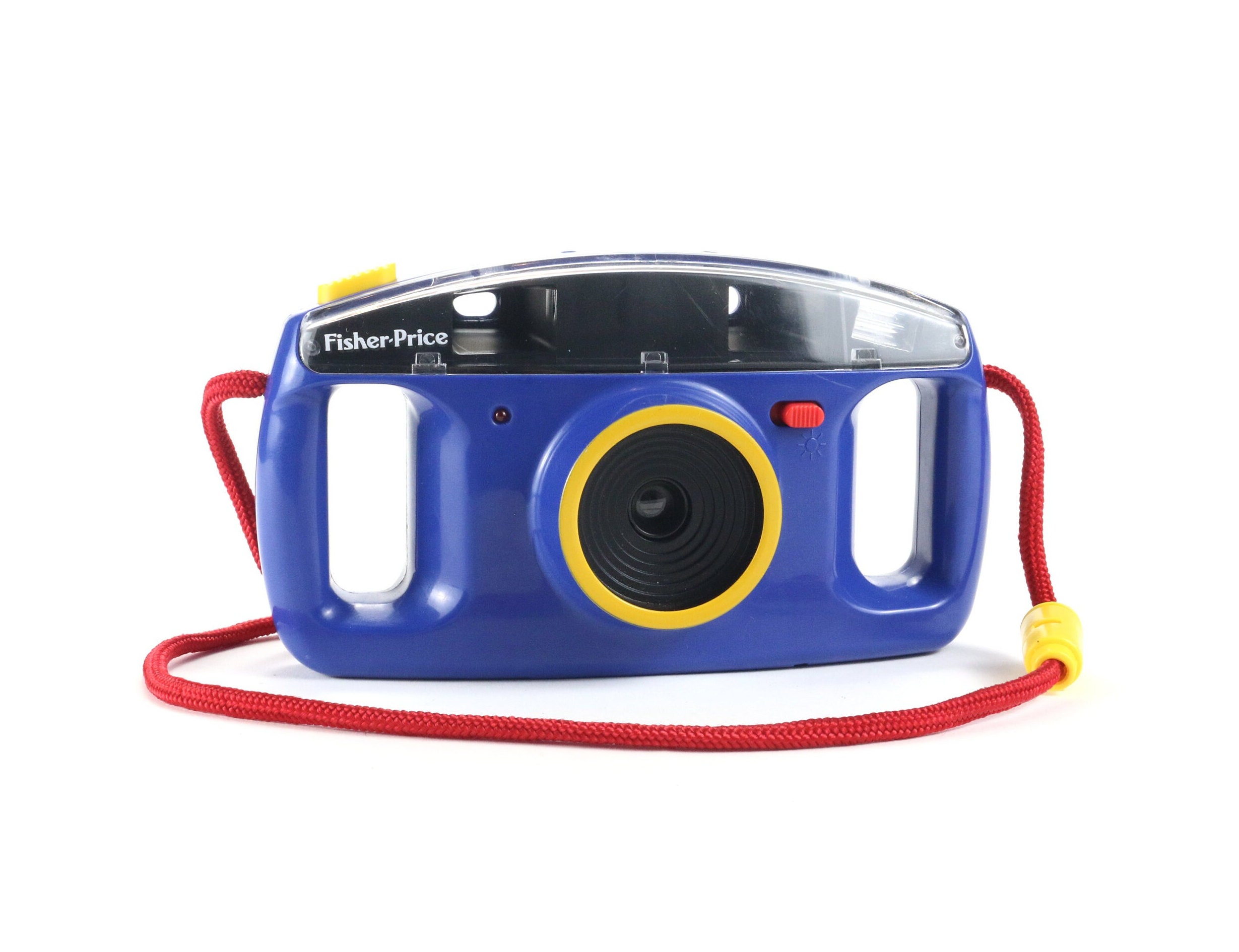 Genial cámara de película Fisher-Price 110 que funciona con flash