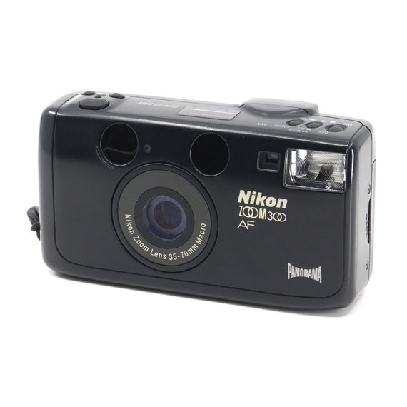 Nikon Zoom 300 AF Panorama Date Vintage 35mm Film Camera With