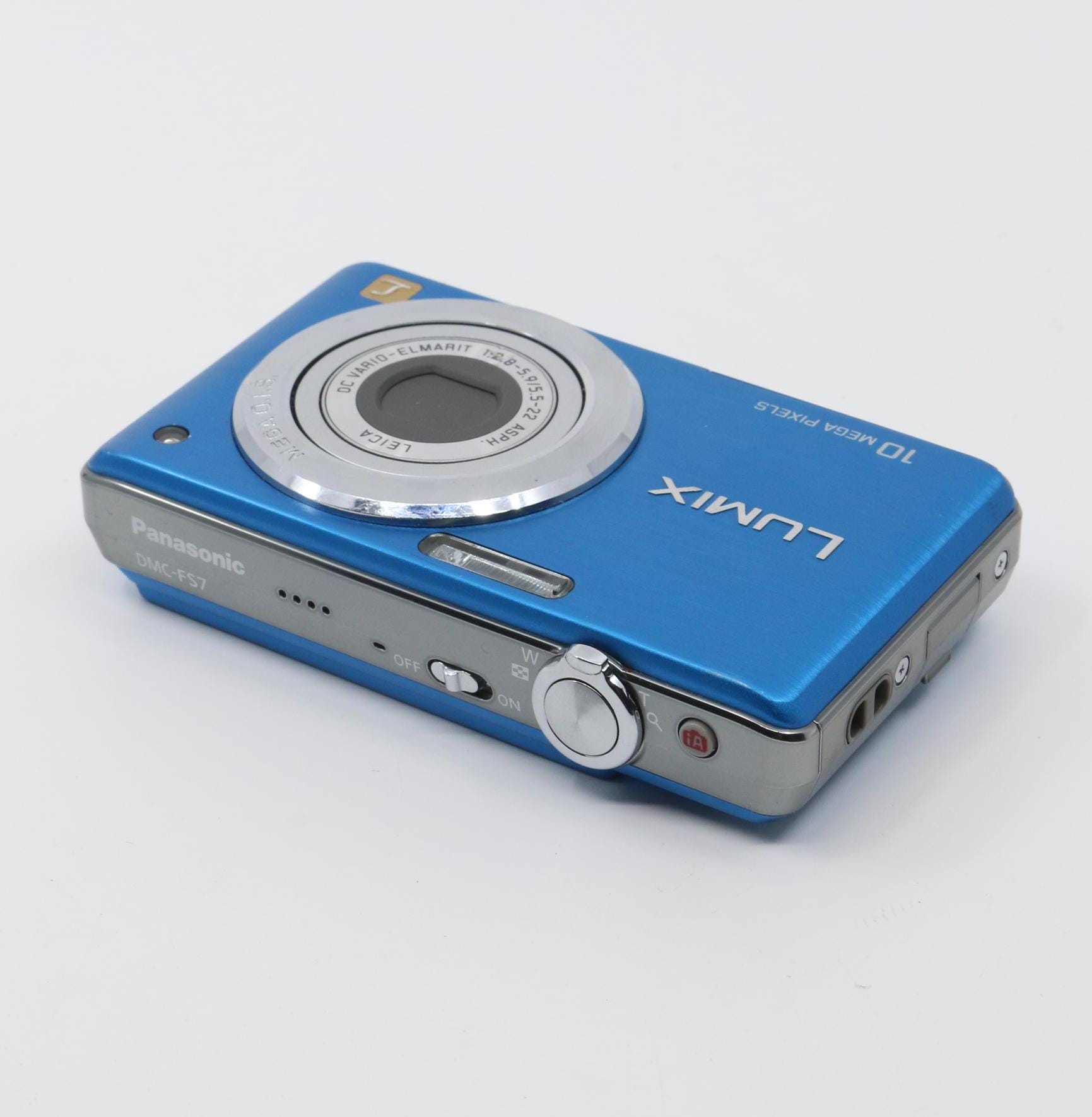 Panasonic Lumix DMC-FS7 Leica Lens Digital Camera Set With Charger