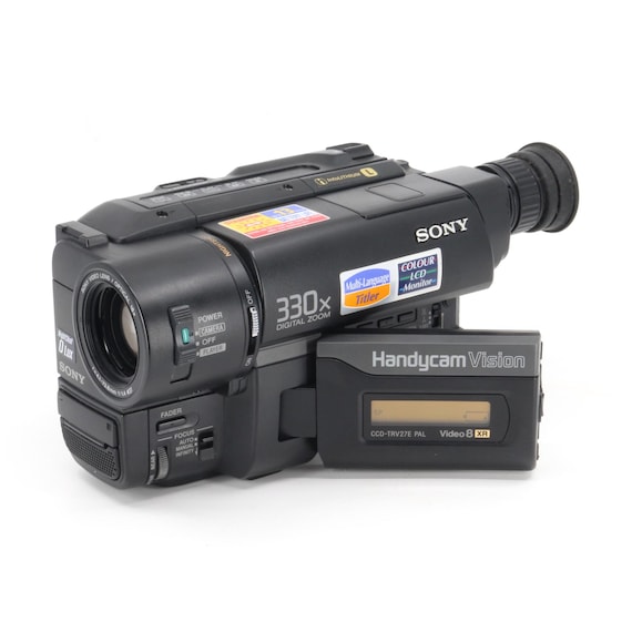 Buy MINT Set Sony Handycam CCD-TRV27E Pal Vintage Video Camera