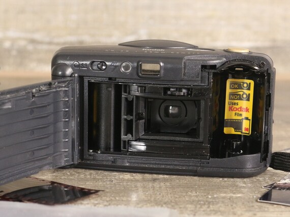 Film Camera Kodak KB 28. Film Camera Kodak. Point and Shot Camera. Working  Film Camera. 