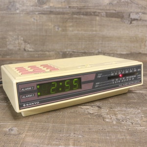 Sanyo Digital Clocks - Etsy