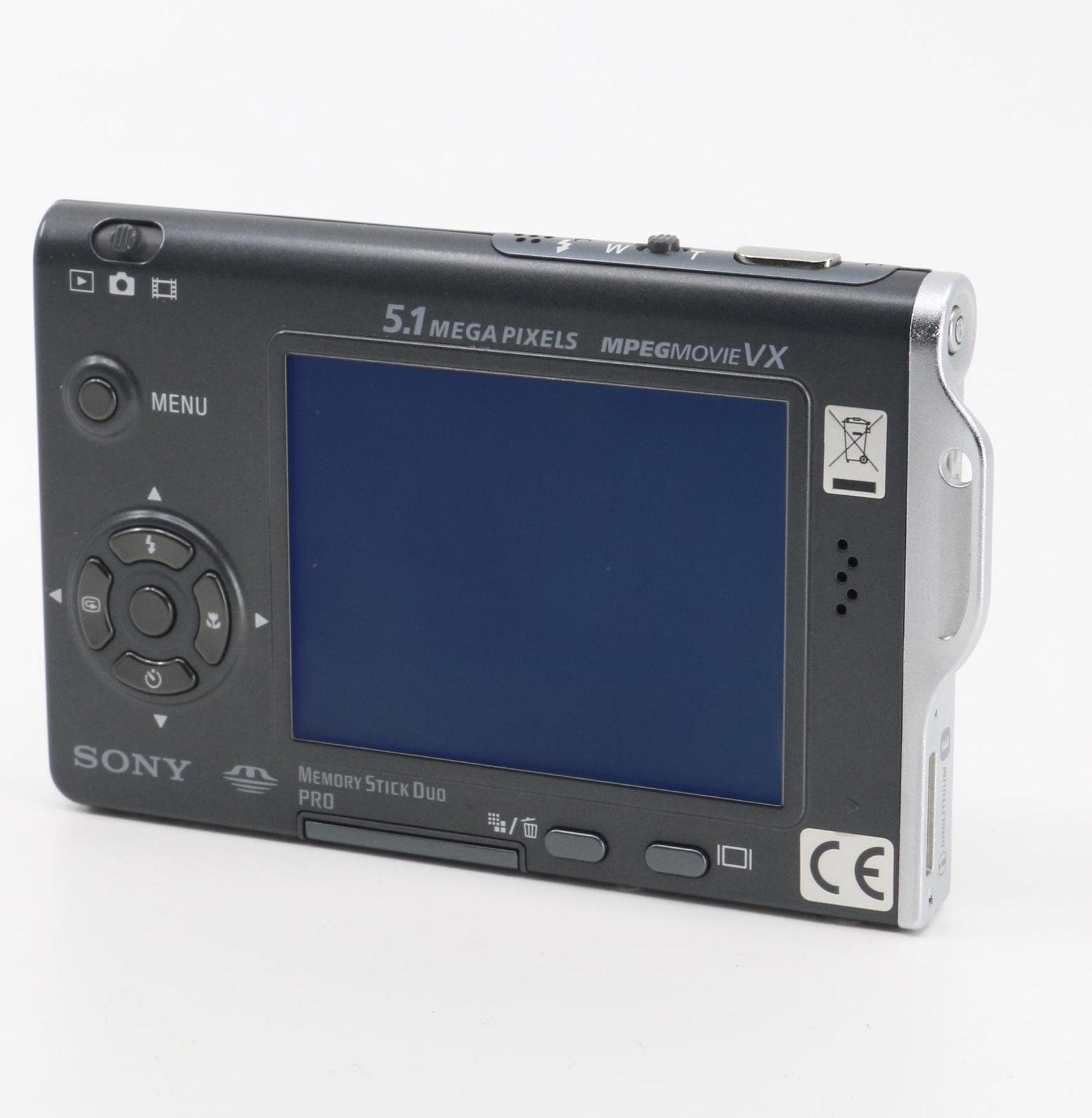 RARE Full Set Sony Cyber-shot DSC-T7 Slim Digital Camera (european