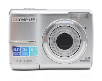 Olympus FE-170 Digital Camera + XD Memory Card (shows Signs of Use