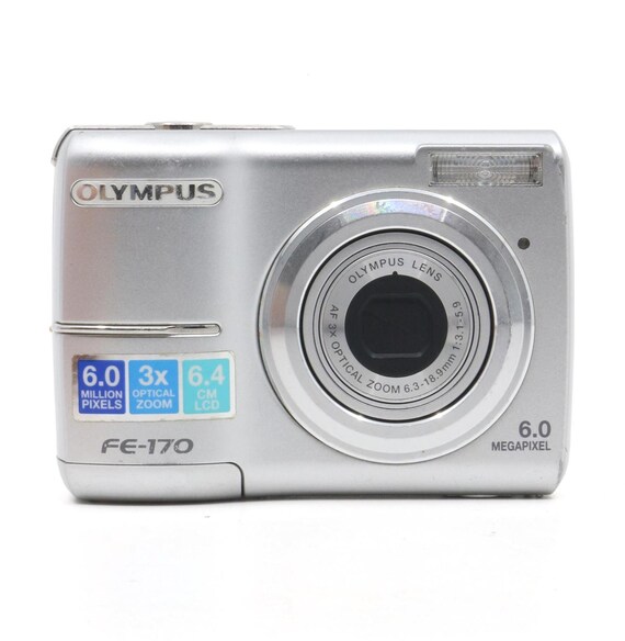 Olympus FE-170 Digital Camera + XD Memory Card (shows Signs of Use