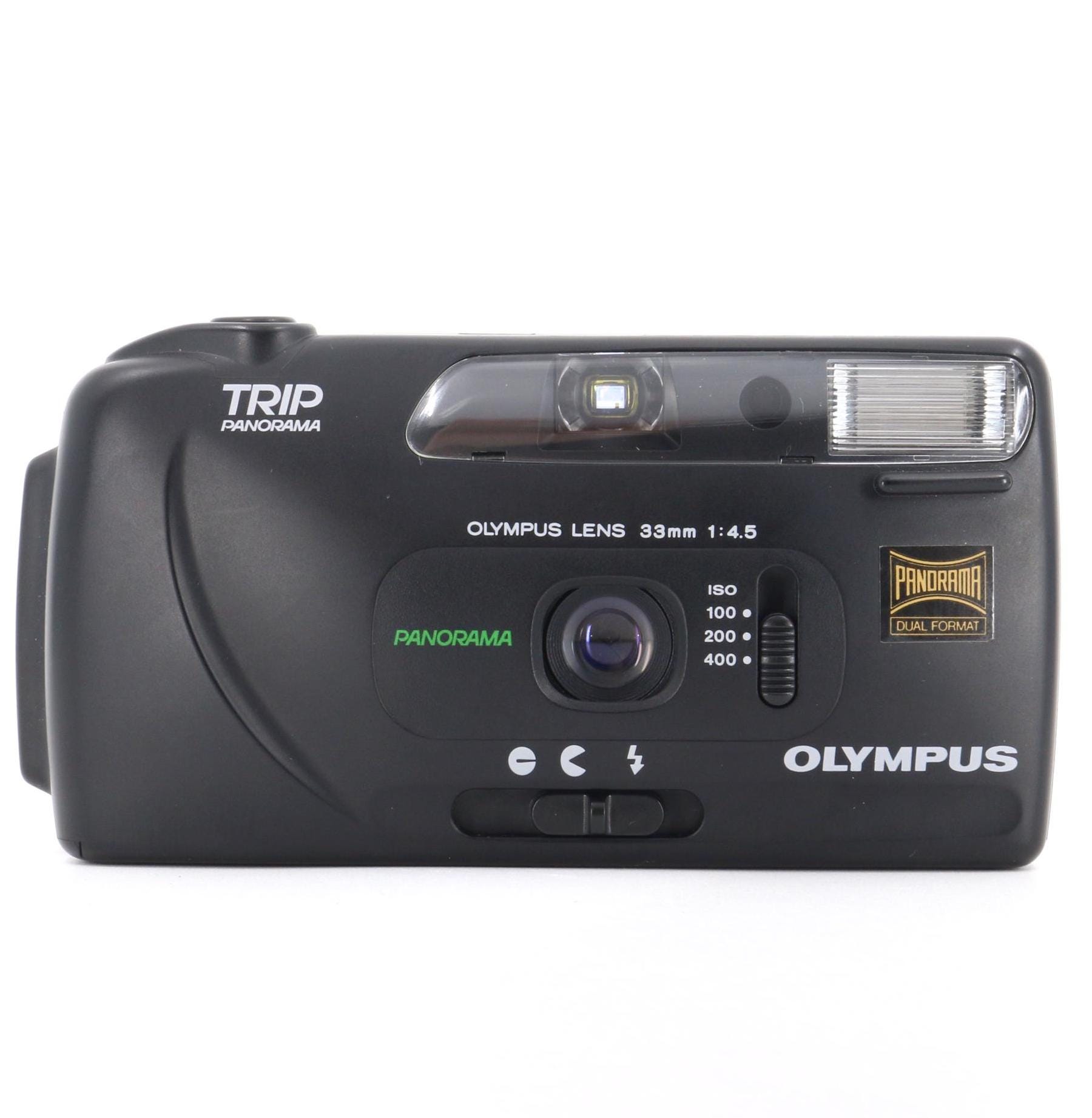 RARE Olympus Trip Panorama Vintage 35mm Film Camera With Strap and