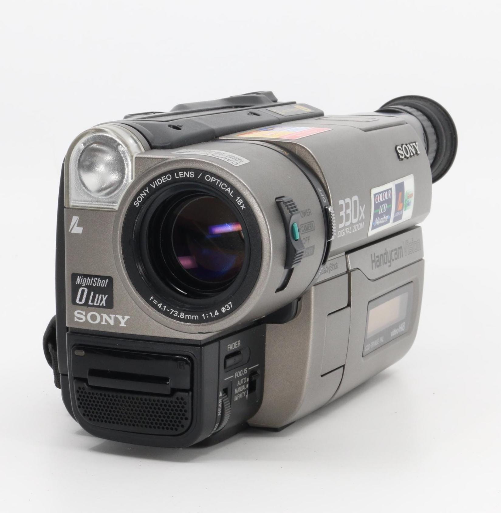 Full SET Mint Sony Handycam CCD-TRV46E Video Hi8 Pal With American