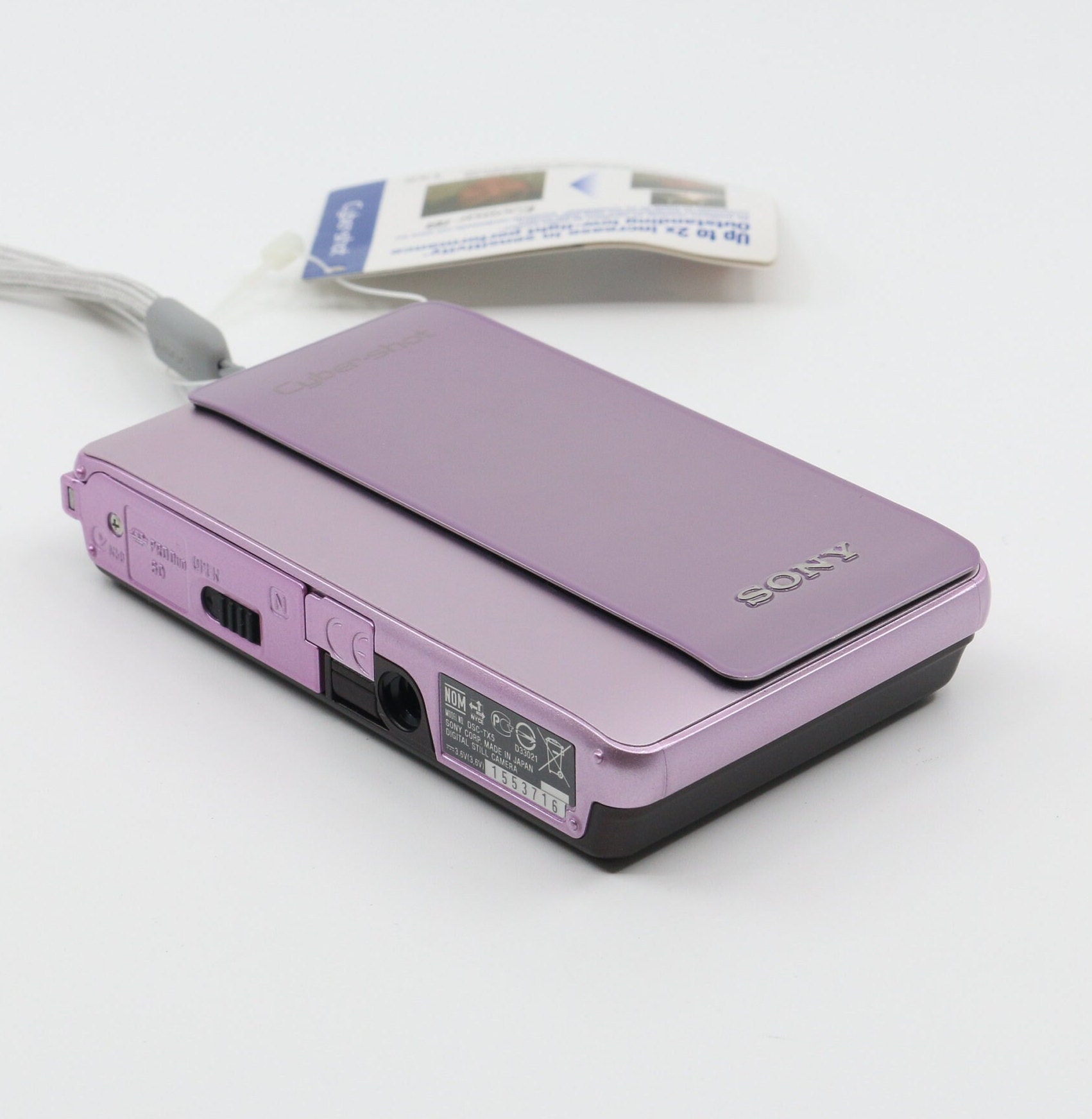 New Pink Sony Cybershot DSC-TX5 Vintage Digital Camera NOS New Pink Sony Cybershot DSC-TX5 Vintage Digital Camera NOS