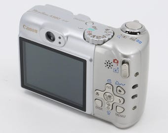 Canon Powershot A580 Aiaf Vintage Digital Camera Set With Canon Powershot A580 Aiaf Vintage Digital Camera Set With