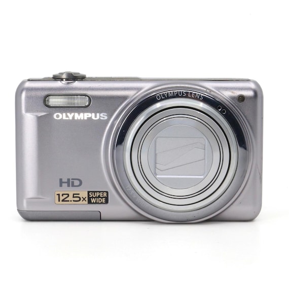 Olympus VR-325 Digital Camera + Hama Case, Strap, Battery, SD