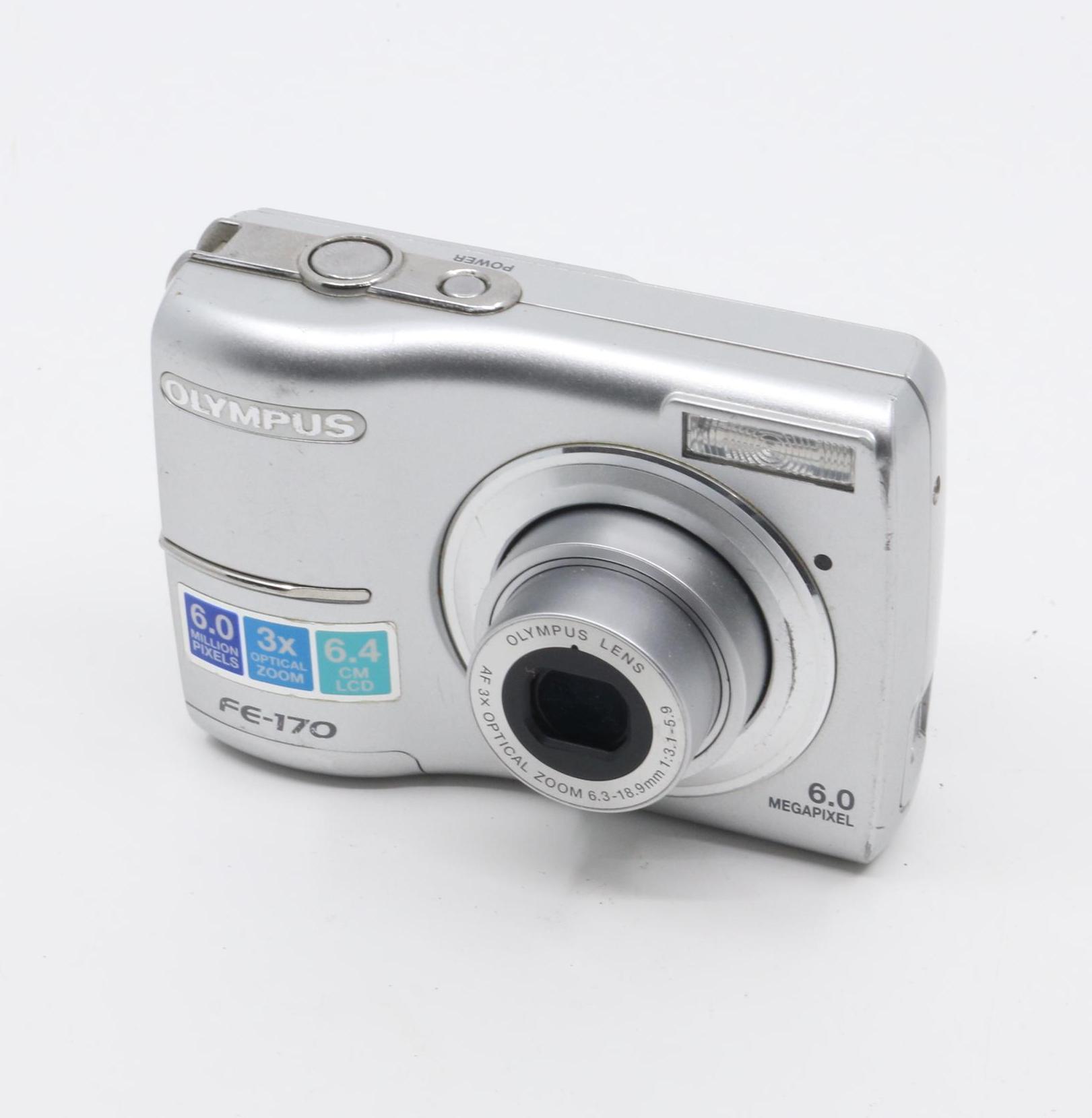 Olympus FE-170 Digital Camera + XD Memory Card (shows Signs of Use