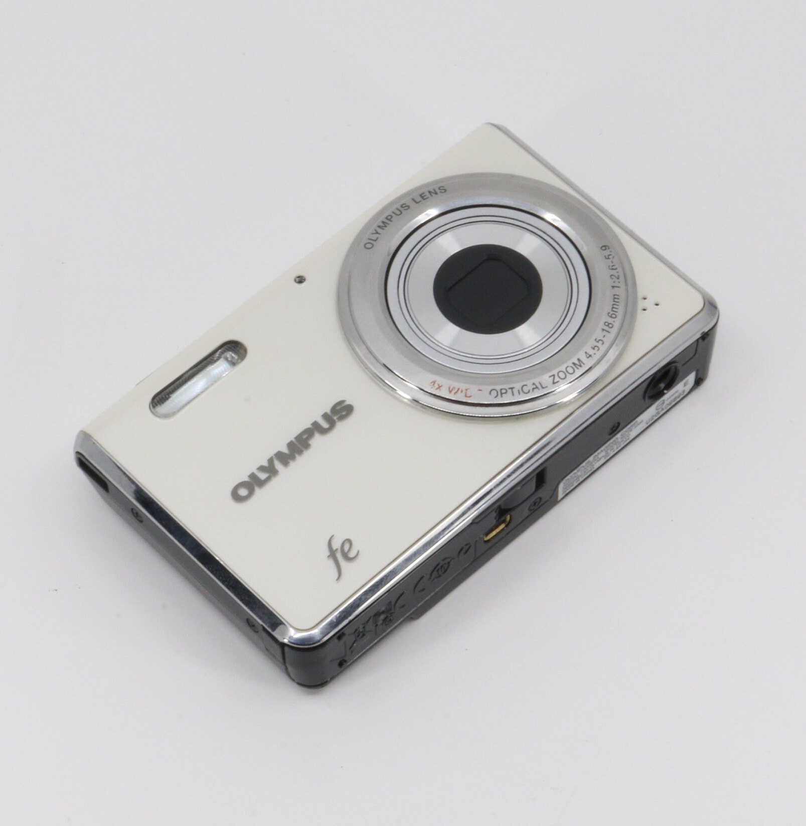 Olympus Fe-4000 Vintage Digital Camera With Battery, Charger and
