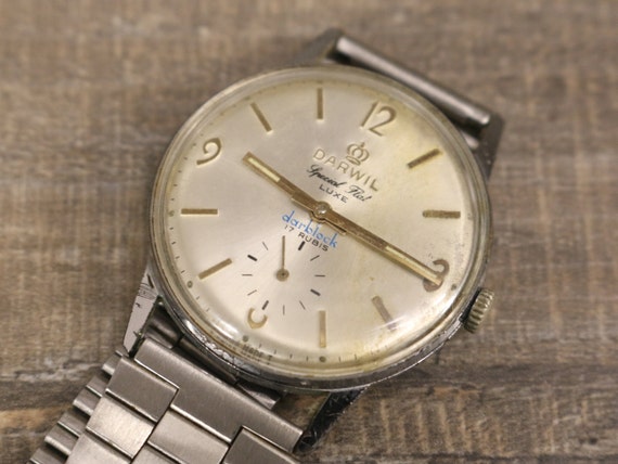 Vintage Darwil Special Flat Luxe 17 rubis Darblock Ma… - Gem