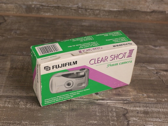 New Boxed Fujifilm Clear Shot 3 III 35mm Film Camera Automatic