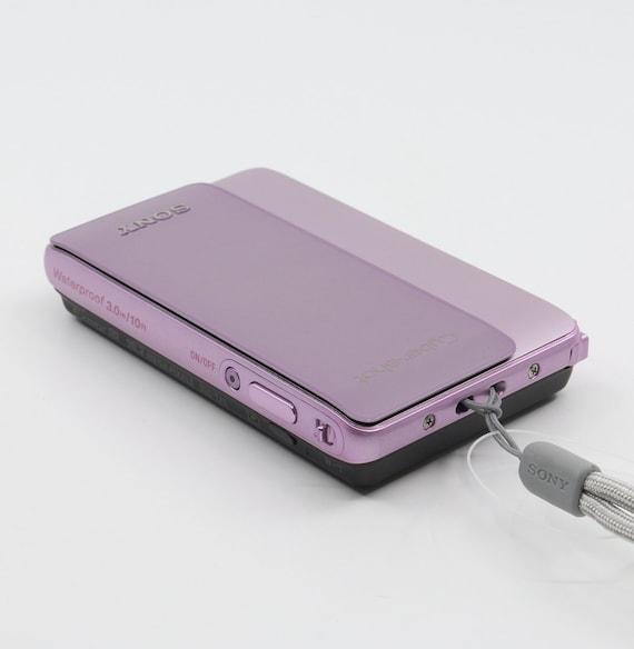 New Light Pink Sony Cybershot DSC-TX5 + Case Vintage Digital