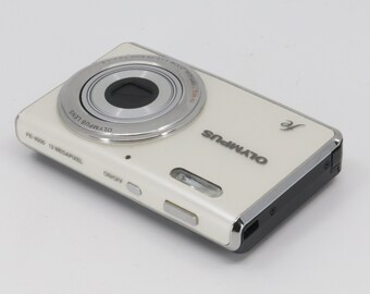 オリンパス Fe-4000 ビンテージ デジタル カメラ、バッテリー、充電器