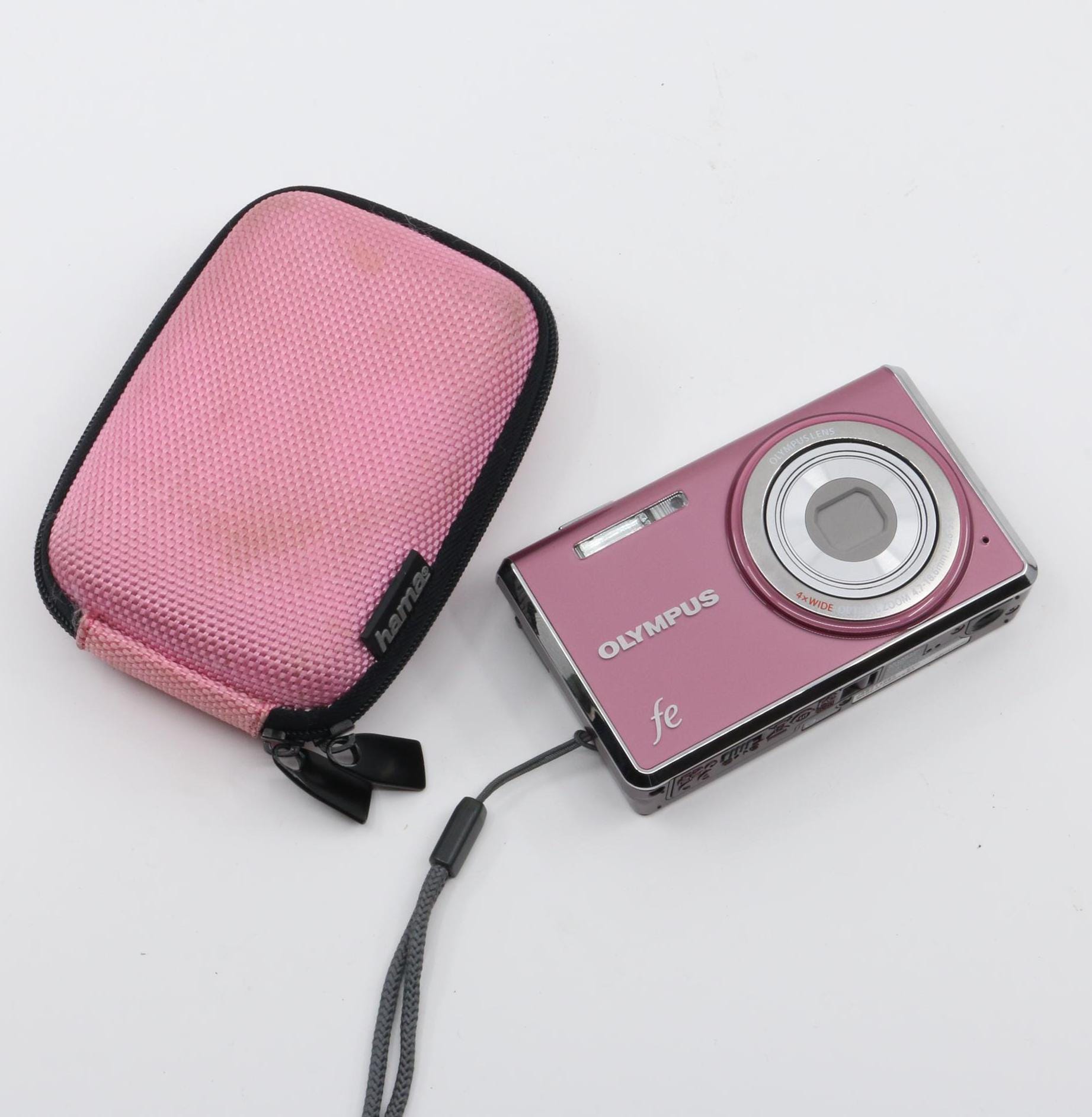 Buy MINT GIFT Olympus Fe-4030 Pink Digital Camera Set (american
