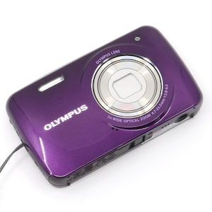Olympus VH-210 Y2K Digital Camera With Memory Card (8GB), Charger 