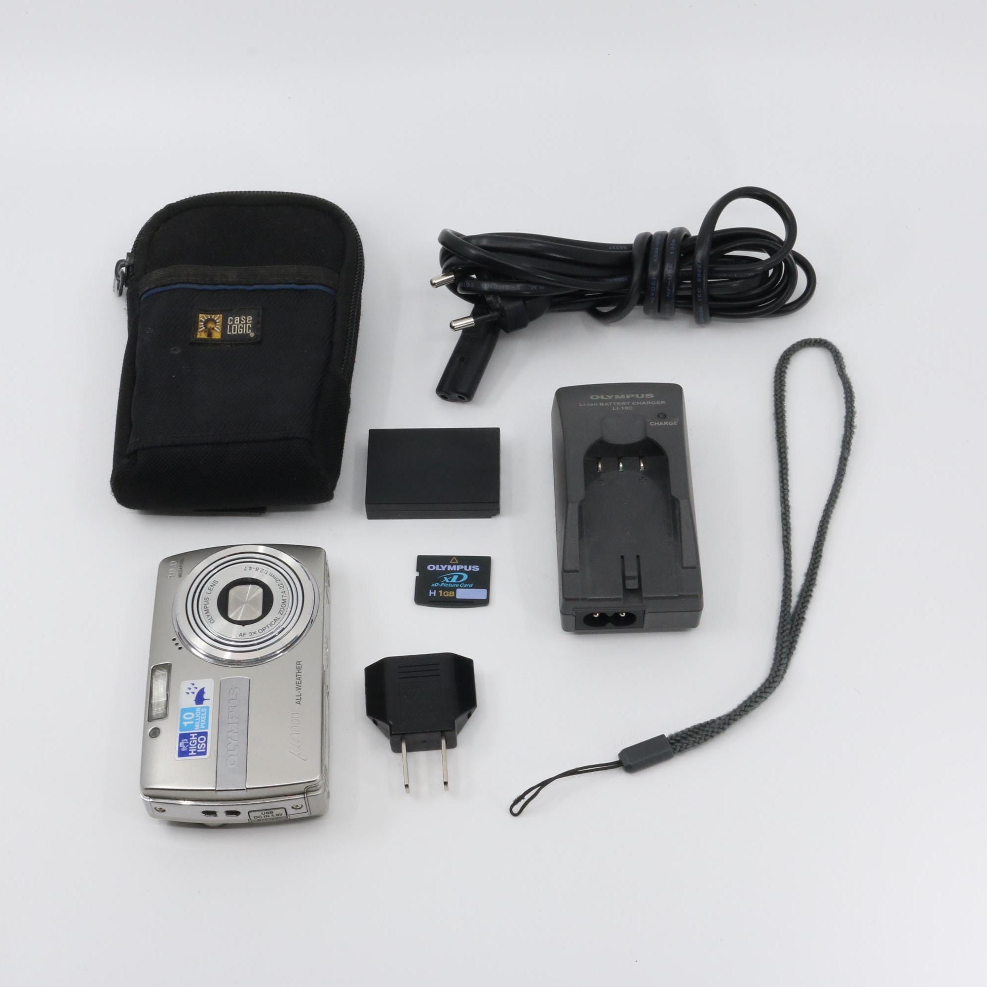 Olympus Mju 1000 All-weather Digital Camera Set (power Adapter