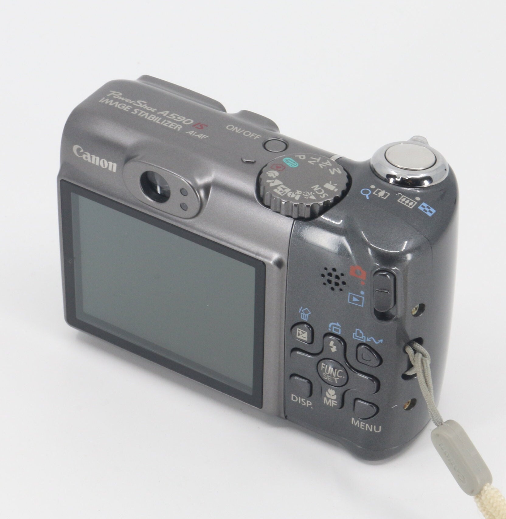 MINT Canon Powershot A590 IS Image Stabilizer With Memory Card and