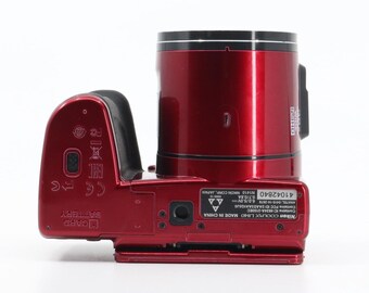 Boxed Nikon Coolpix L840 Red Digital Camera Set + Sandisk 16GB