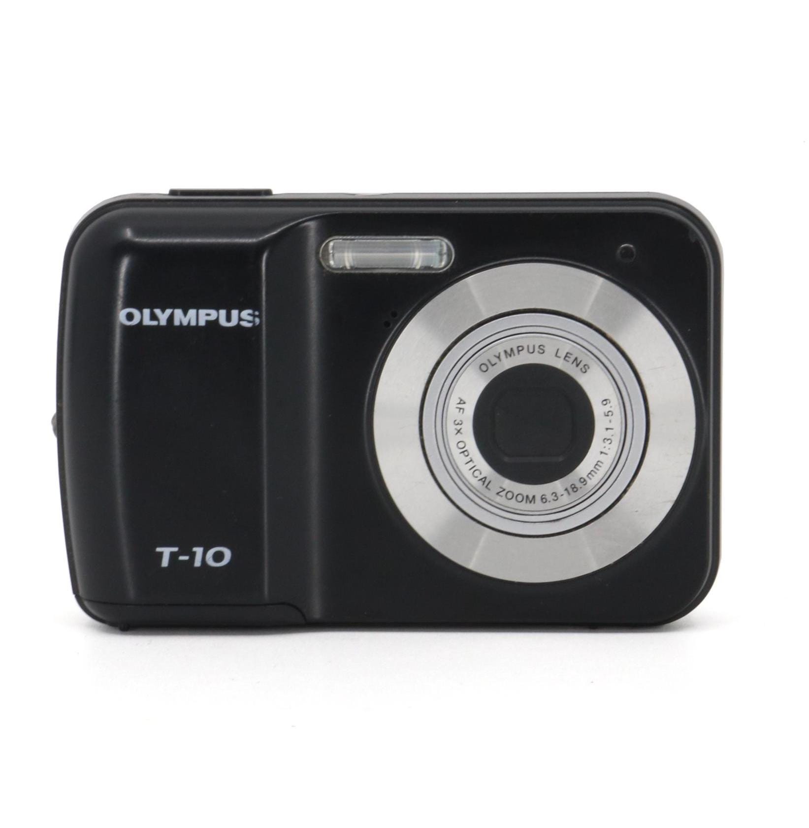 Olympus T-10 Compact Digital Camera + SD Memory Card, Strap and