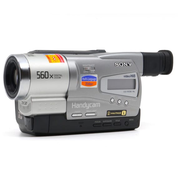 GIFT Full SET Sony Handycam CCD-TR728E Video Hi8 Camera - Etsy