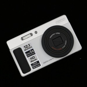 【美品】PENTAX Optio H90 コンパクトデジタルカメラ ホワイト New Rare GIFT Pentax Optio H90 Ceramic White Vintage Digital