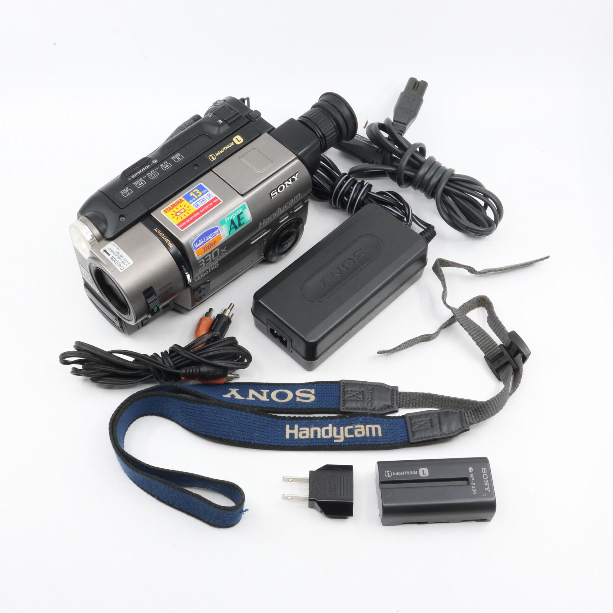Sony Handycam CCD-TR515E Video Hi8 Pal Camera + Strap Sony Handycam CCD-TR515E Video Hi8 Pal Camera + Strap
