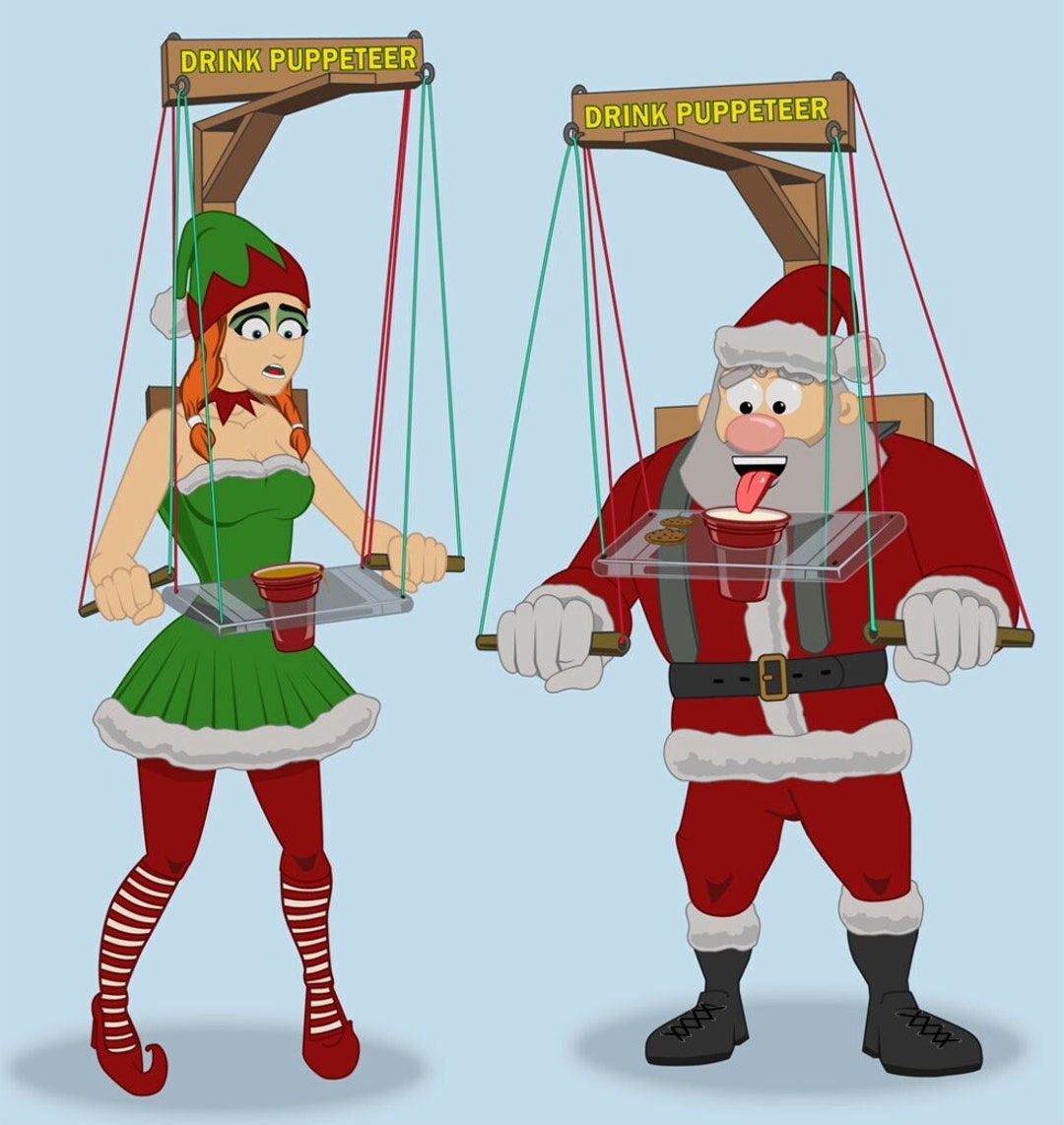 Drink Puppeteer / Unique Drinking Game / Tailgating Beer Puppeteer Etsy
