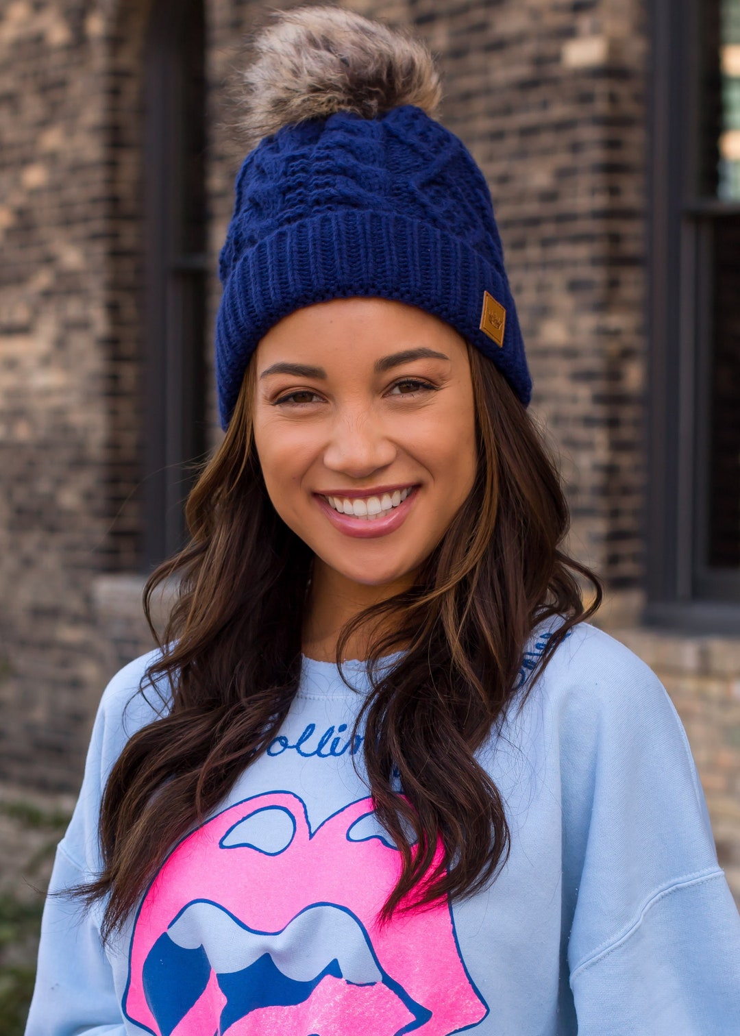 Cubbies Two-Tone Puff Hat - Royal main image 0