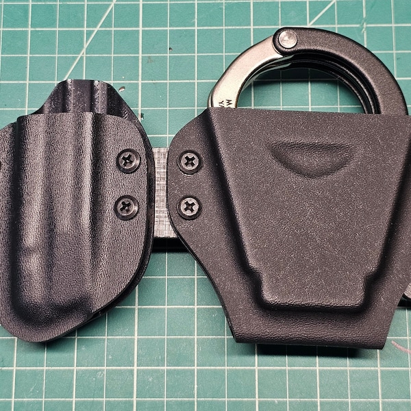 Flexible ASP Chain Handcuff & Spare Magazine Holster